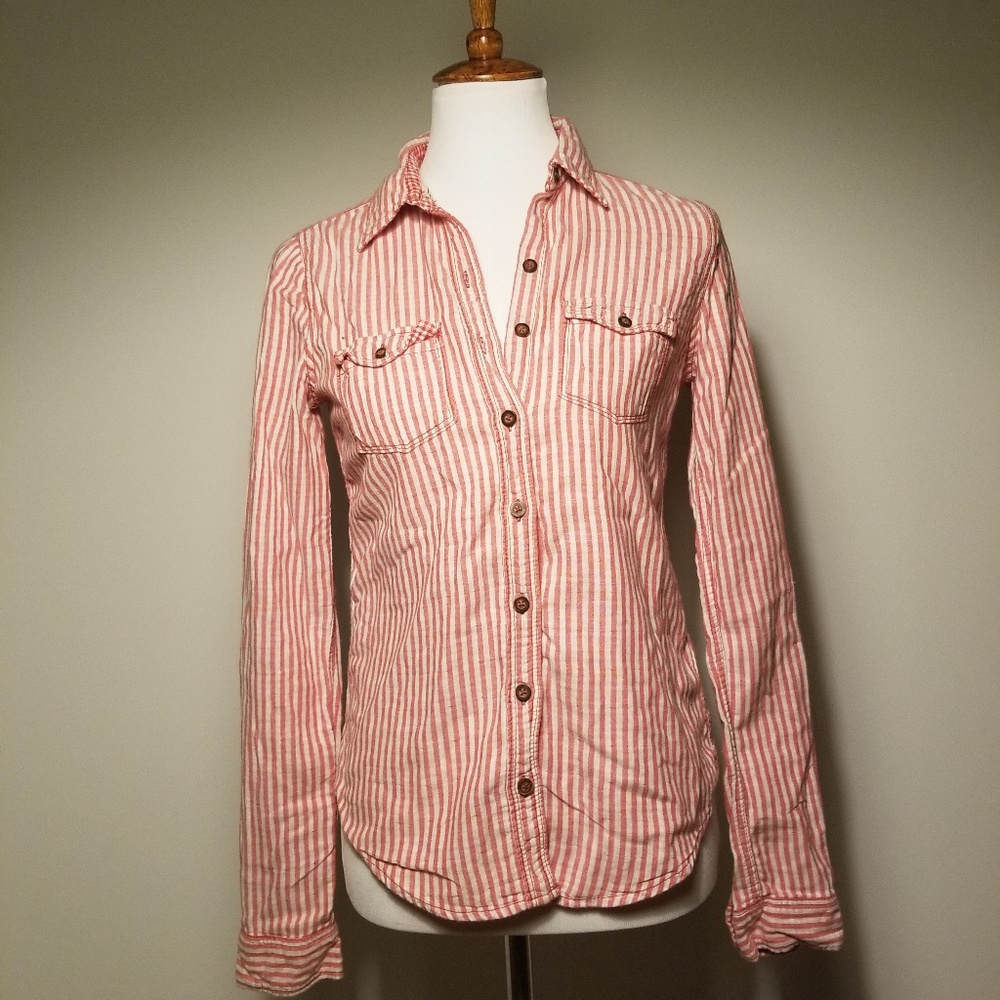 Hollister Striped Top